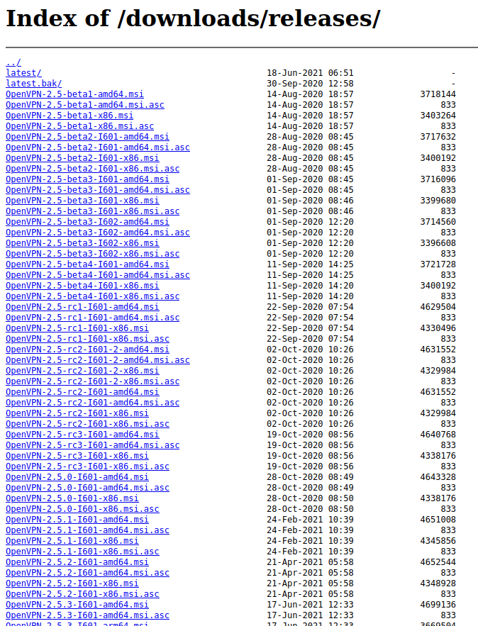 openvpn release download