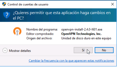 openvpn install